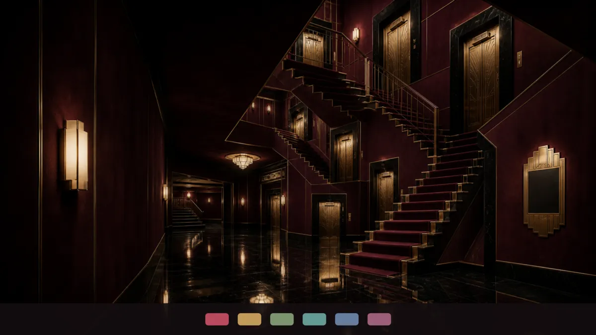 The Impossible Hotel theme screenshot
